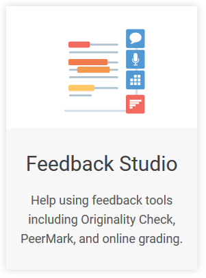 Step 1 Click Feedback Studio
