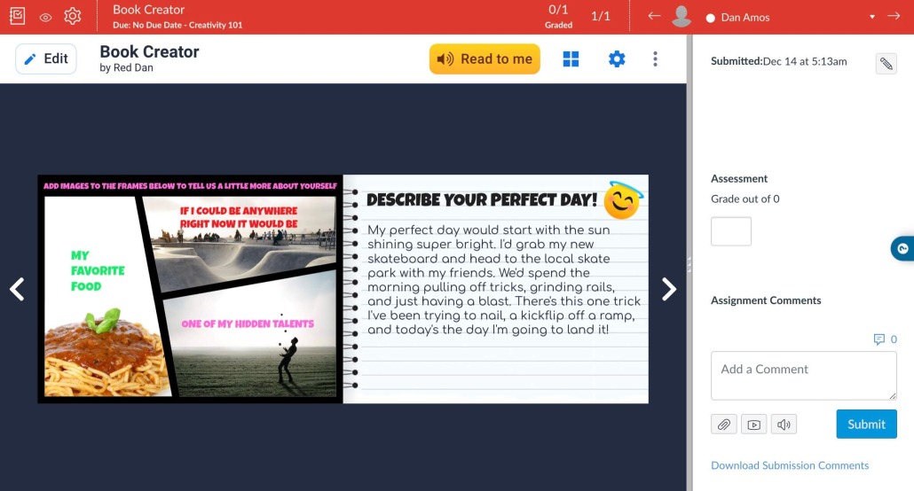 Using Book Creator with Canvas – eLearning