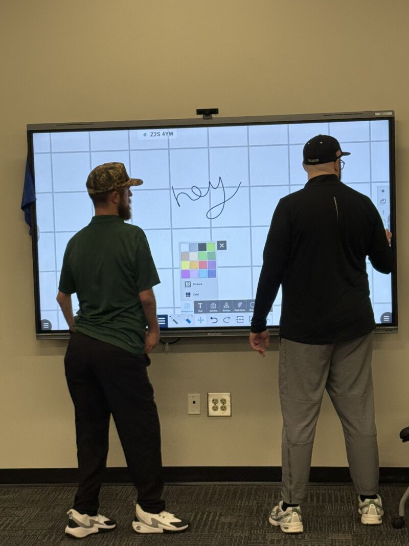 Image for the Tweet beginning: Awesome @Hall_Schools tchrs from @NorthHallHigh